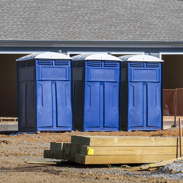 what is the maximum capacity for a single portable toilet in Kaumakani Hawaii